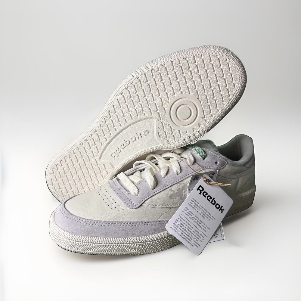 Friends with Animals x Reebok Club C 85 Chalk Glen Green Men’s 9 Shoes Sneakers